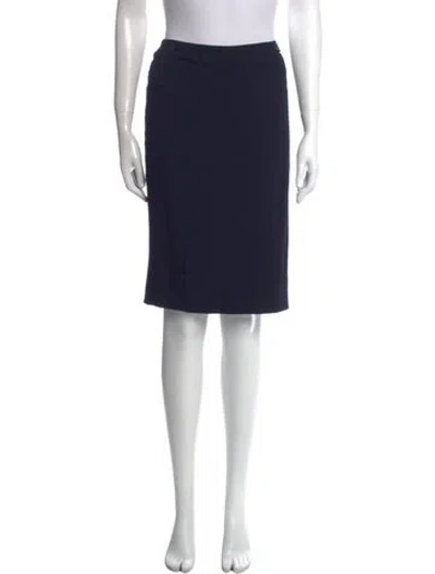 Pre-owned Dior Vintage Knee-length Skirt In Black