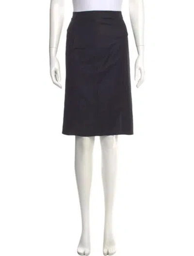 Pre-owned Dior Vintage Knee-length Skirt In Black