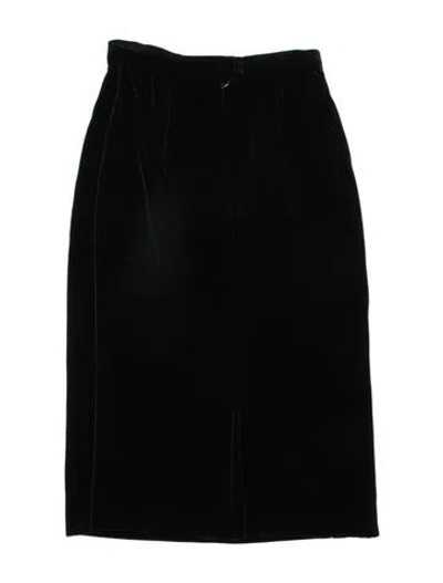 Pre-owned Dior Vintage Knee-length Skirt In Black