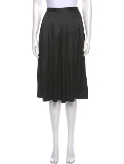 Pre-owned Dior Vintage Knee-length Skirt In Black