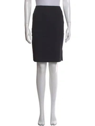 Pre-owned Dior Vintage Knee-length Skirt In Black