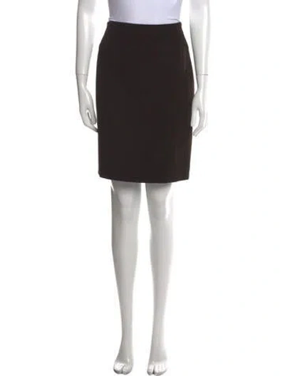 Pre-owned Dior Vintage Knee-length Skirt In Brown
