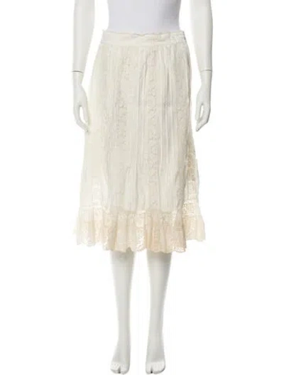 Pre-owned Dior Vintage Knee-length Skirt In Neutral