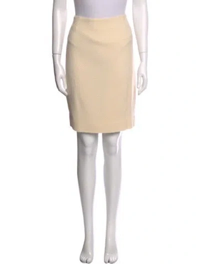 Pre-owned Dior Vintage Knee-length Skirt In Neutral