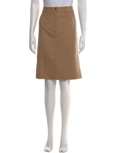 Pre-owned Dior Vintage Knee-length Skirt In Neutral