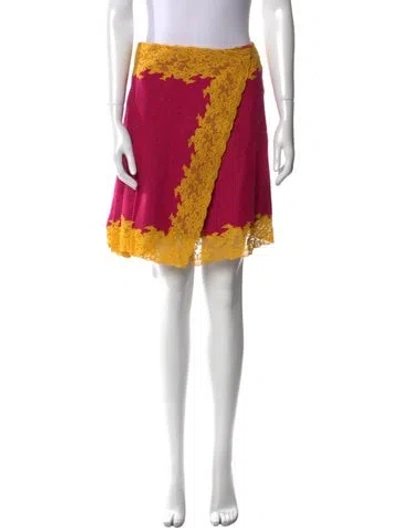 Pre-owned Dior Vintage Knee-length Skirt In Pink