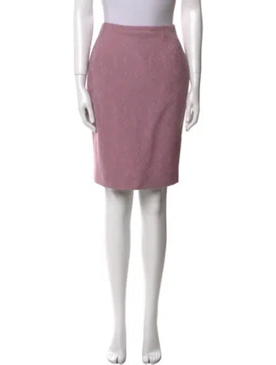 Pre-owned Dior Vintage Knee-length Skirt In Pink