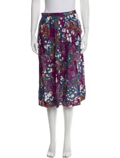 Pre-owned Dior Vintage Knee-length Skirt In Purple