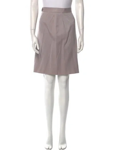 Pre-owned Dior Vintage Knee-length Skirt In Purple