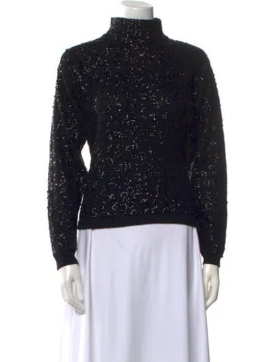 Pre-owned Dior Vintage Lambswool Sweater In Black