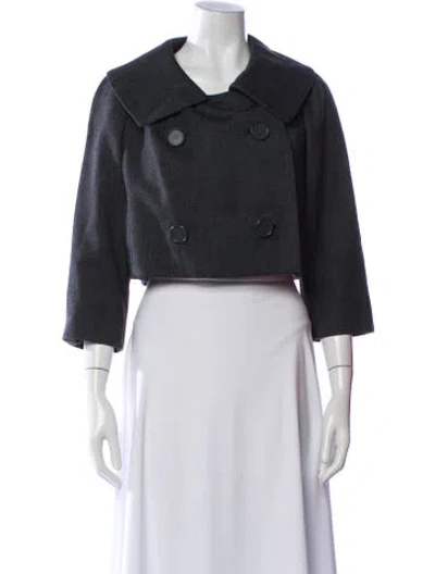 Pre-owned Dior Vintage Late 1950's - Early 1960's Jacket In Gray