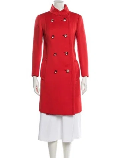 Pre-owned Dior Vintage Late 1960's - Early 1970's Peacoat In Orange