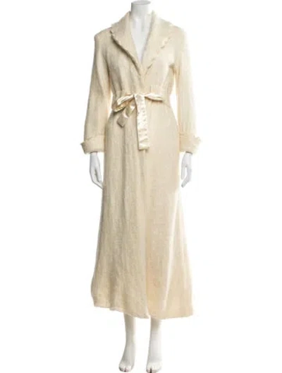 Pre-owned Dior Vintage Late 1960's - Early 1970's Robe In Neutrals