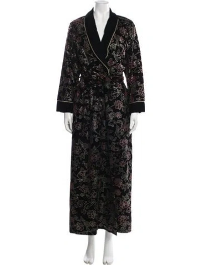 Pre-owned Dior Vintage Late 1970's - Early 1980's Robe In Black