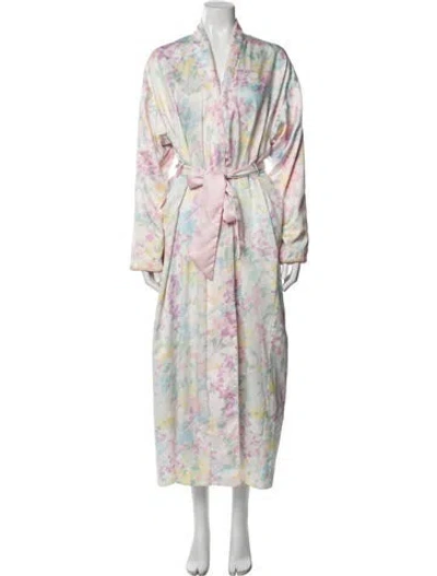 Pre-owned Dior Vintage Late 1970's - Early 1980's Robe In Pink