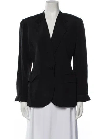 Pre-owned Dior Vintage Late 1980's - Early 1990's Blazer In Black