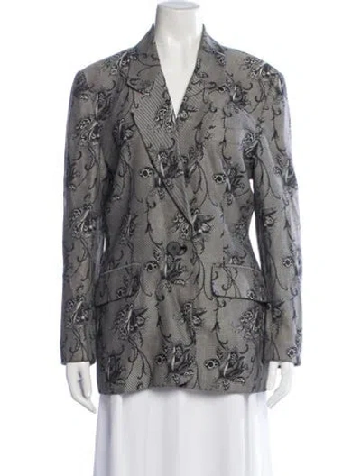 Pre-owned Dior Vintage Late 1980's - Early 1990's Blazer In Multicolor