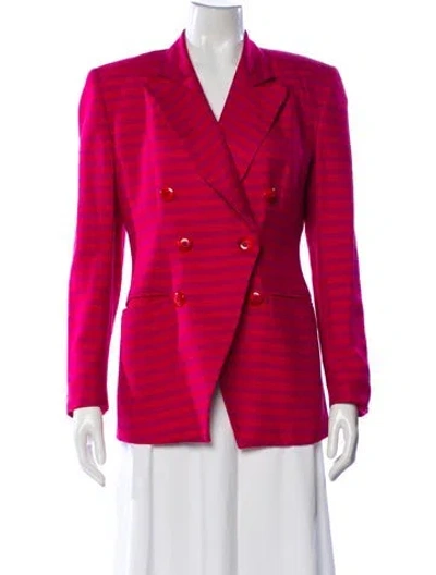 Pre-owned Dior Vintage Late 1980's - Early 1990's Blazer In Pink