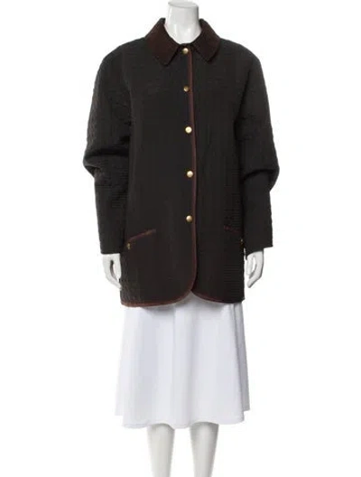Pre-owned Dior Vintage Late 1980's - Early 1990's Coat In Black