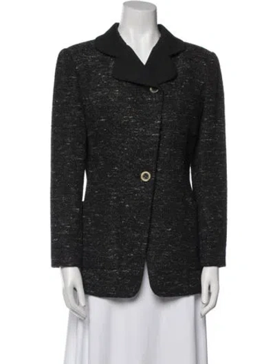 Pre-owned Dior Vintage Late 1980's - Early 1990's Evening Jacket In Gray