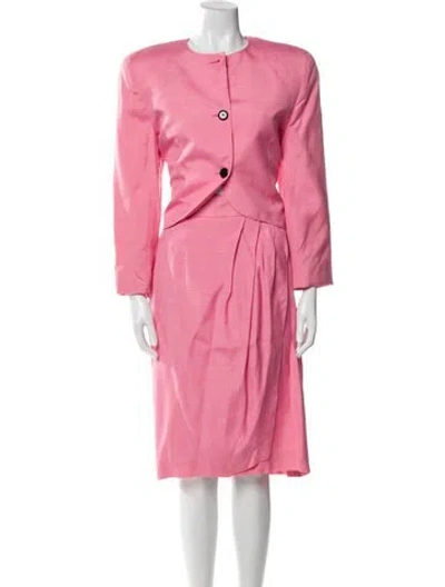 Pre-owned Dior Vintage Late 1980's - Early 1990's Evening Jacket In Pink