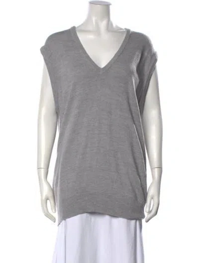 Pre-owned Dior Vintage Late 1980's - Early 1990's Sweater In Grey