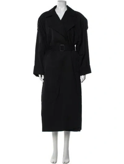 Pre-owned Dior Vintage Late 1980's - Early 1990's Trench Coat In Black