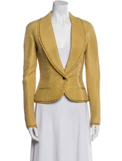 Pre-owned Dior Vintage Late 1990's - Early 2000's Blazer In Neutral
