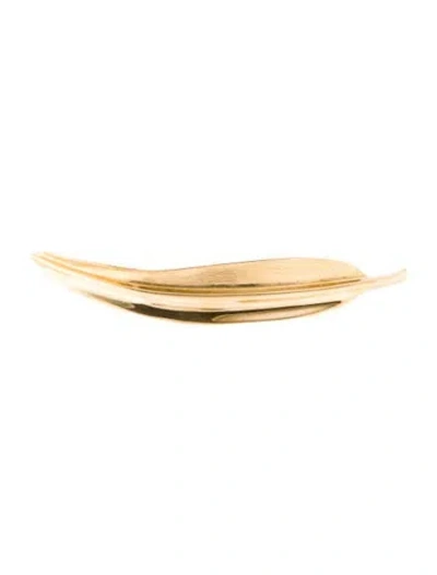 Pre-owned Dior Vintage Leaf Brooch Pin In Multi