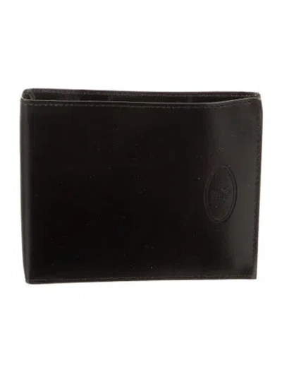 Pre-owned Dior Vintage Leather Wallet In Black
