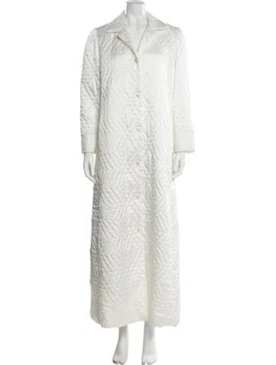 Pre-owned Dior Vintage Lingerie Robe In White