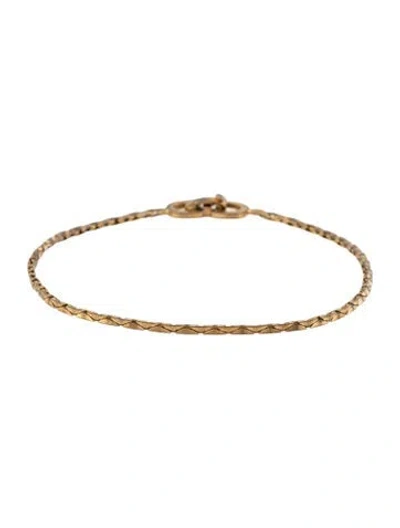 Pre-owned Dior Vintage Link Bracelet, 8" In Multicolor