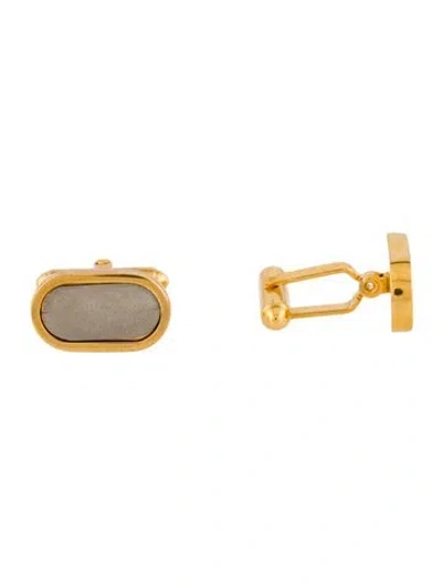 Pre-owned Dior Vintage Logo Cufflinks In Multi