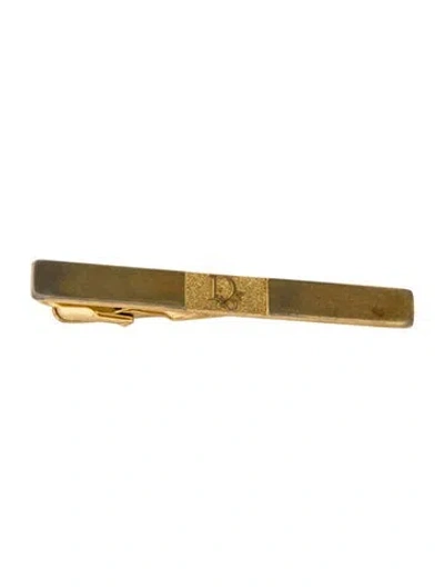 Pre-owned Dior Vintage Logo Tie Clip In Multi