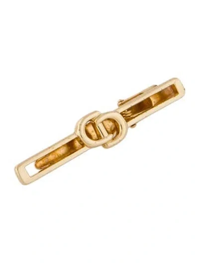 Pre-owned Dior Vintage Logo Tie Clip In Multi