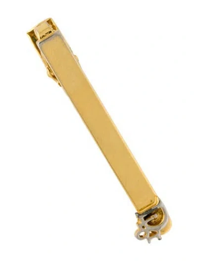 Pre-owned Dior Vintage Logo Tie Clip In Multi