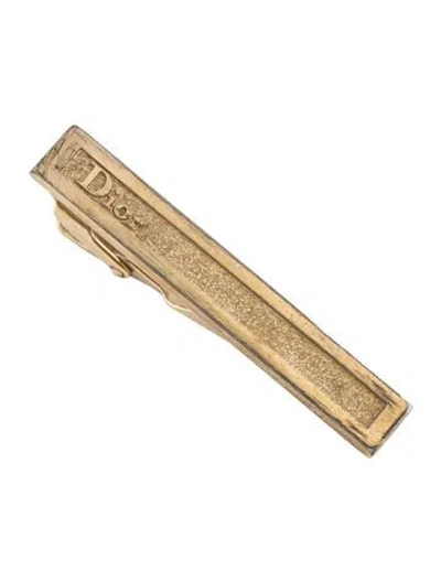 Pre-owned Dior Vintage Logo Tie Clip In Multicolor