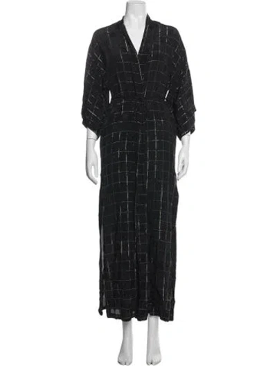 Pre-owned Dior Vintage Long Dress In Blue