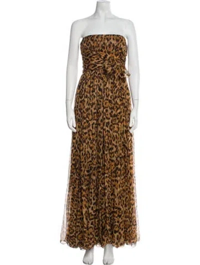 Pre-owned Dior Vintage Long Dress In Neutral