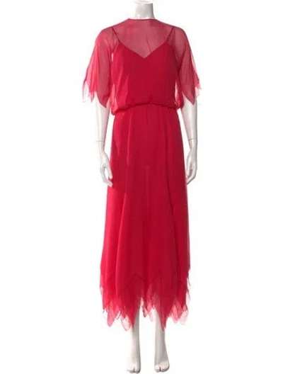 Pre-owned Dior Vintage Long Dress In Pink