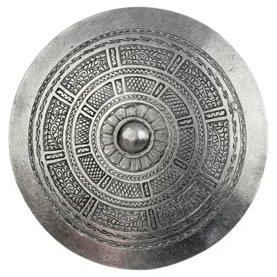 Pre-owned Dior Vintage Massive Christian  Boutique Aztec Round Disc Brooch In Multi