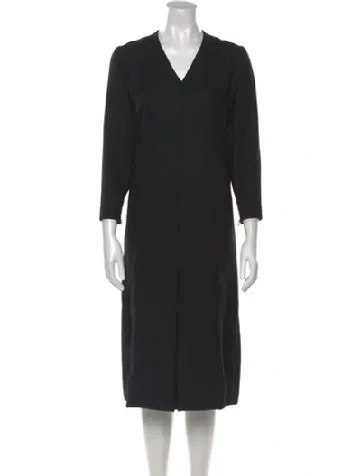 Pre-owned Dior Vintage Midi Length Dress In Black