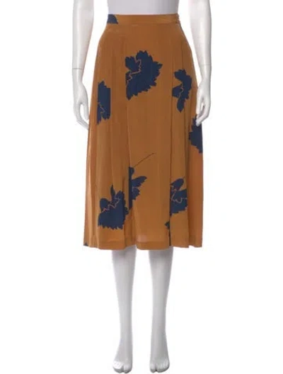 Pre-owned Dior Vintage Midi Length Skirt In Brown