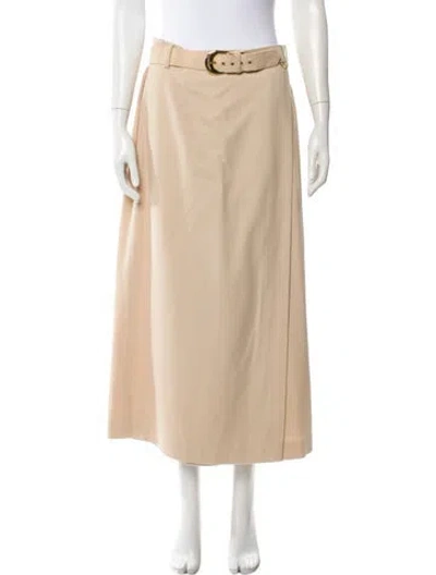 Pre-owned Dior Vintage Midi Length Skirt In Neutral