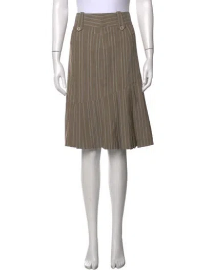 Pre-owned Dior Vintage Midi Length Skirt In Neutrals