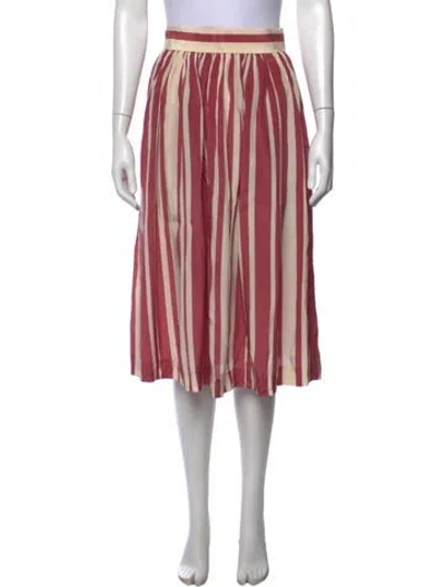 Pre-owned Dior Vintage Midi Length Skirt In Neutrals/pink
