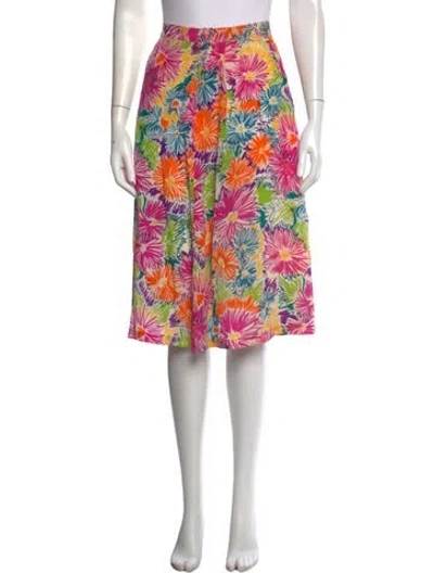 Pre-owned Dior Vintage Midi Length Skirt In Pink