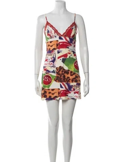 Pre-owned Dior Vintage Mini Dress
