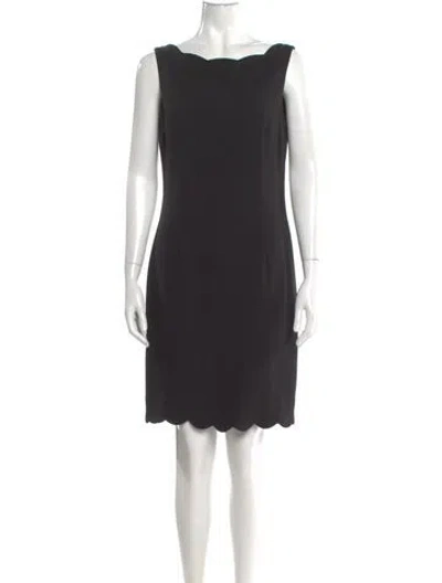 Pre-owned Dior Vintage Mini Dress In Black