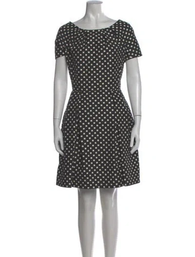 Pre-owned Dior Vintage Mini Dress In Black